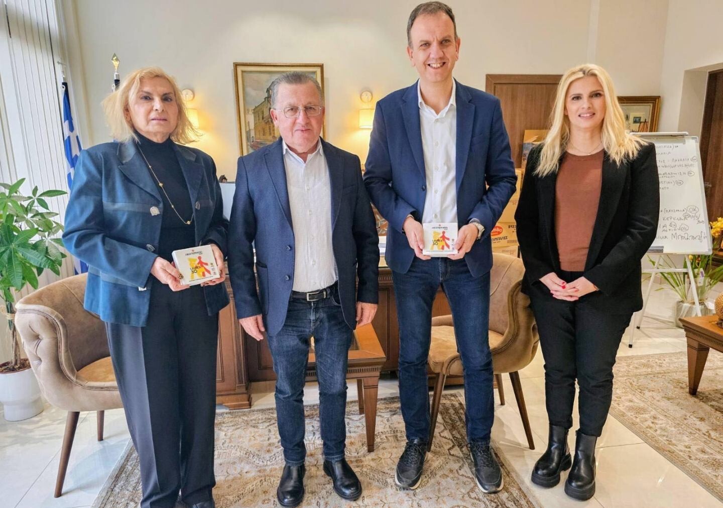 Εκπρόσωποι εκπαίδευσης και πανεπιστημίων στον Δήμαρχο Κατερίνης