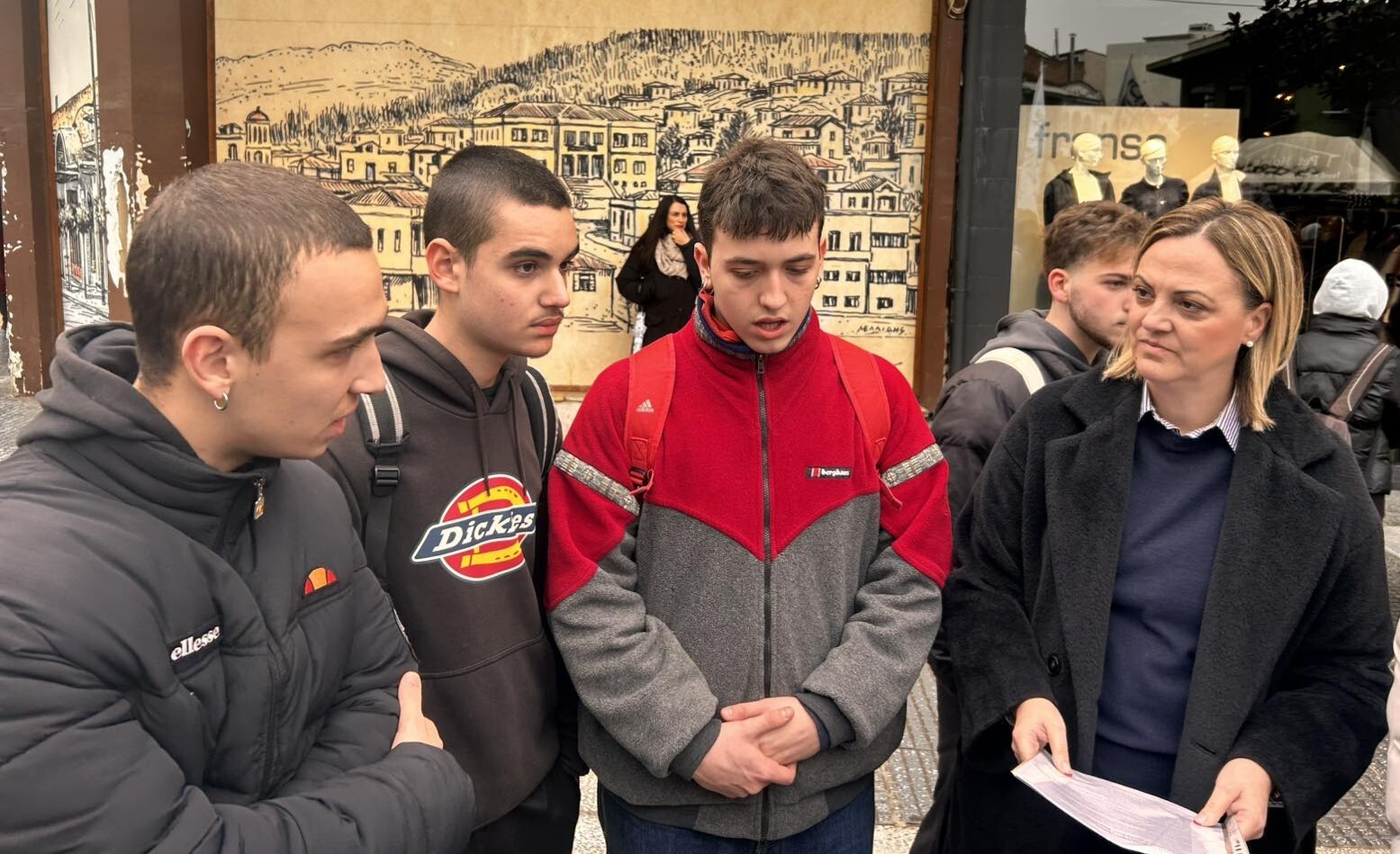 Η Δήμαρχος Σερρών συναντά τους μαθητές του Μουσικού Σχολείου