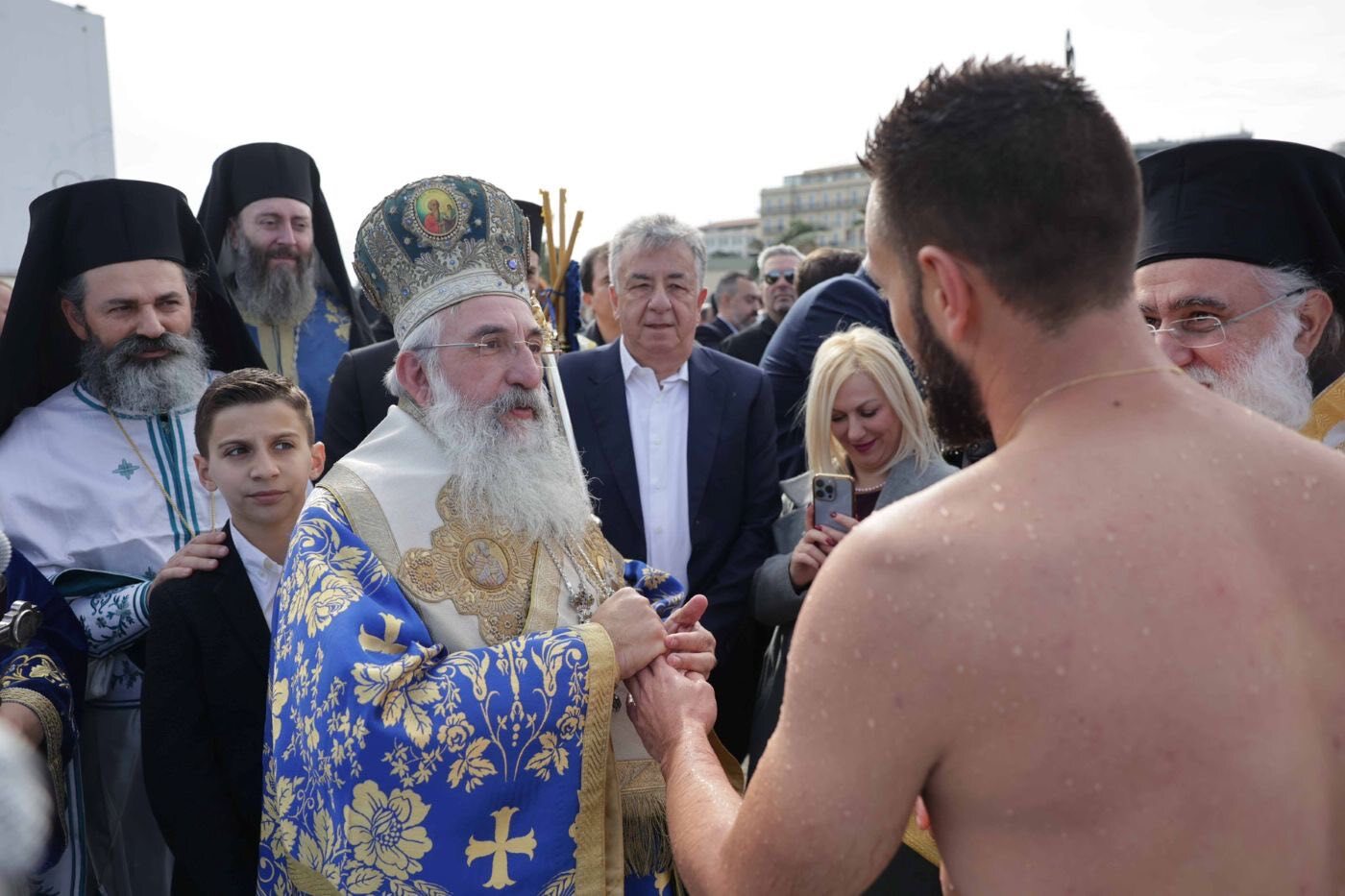 Ο Περιφερειάρχης Κρήτης συμμετέχει στον εορτασμό των Θεοφανίων στο Ηράκλειο