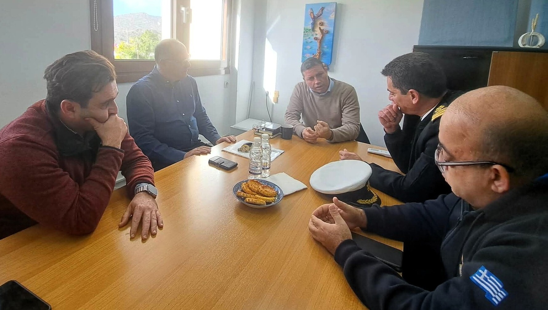 Δ.Αγ.Νικολάου: Συνεργασία με το Λιμεναρχείο για έργα και δράσεις στις λιμενικές ζώνες