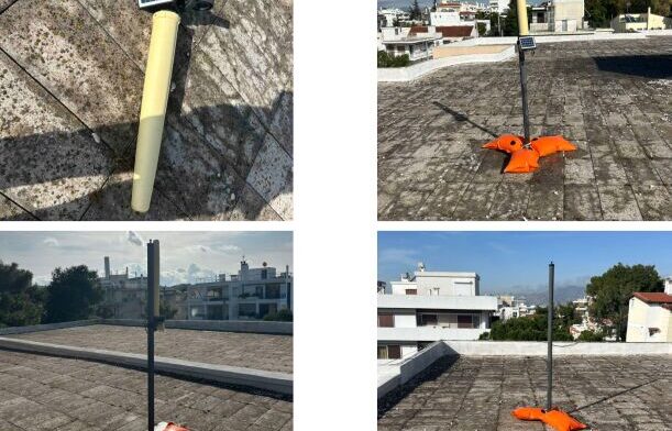Συσκευή μέτρησης ηλεκτρομαγνητικής ακτινοβολίας στο 1ο Δημοτικό Σχολείο Πεύκης
