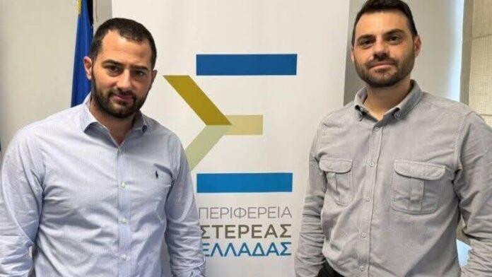 Σύσκεψη Δημάρχου Διρφύων Μεσσαπίων με τον Περιφερειάρχη Στερεάς Ελλάδας