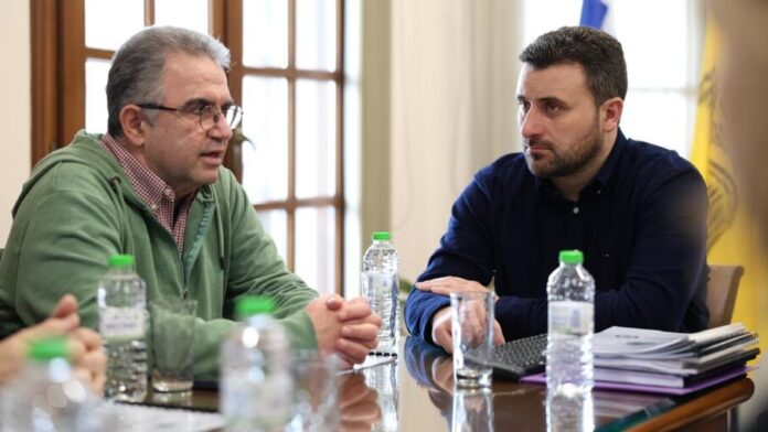 Συνάντηση του Δημάρχου Μετεώρων με τον Επικεφαλής Δασών