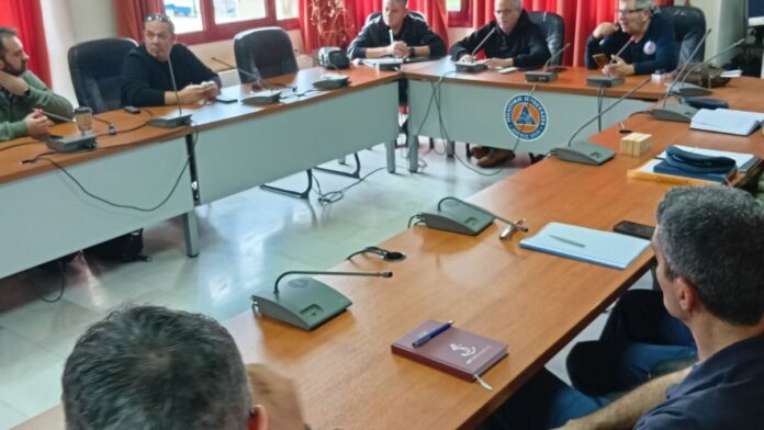 Έκτακτη σύσκεψη του Συντονιστικού Οργάνου Πολιτικής Προστασίας στη Χίο
