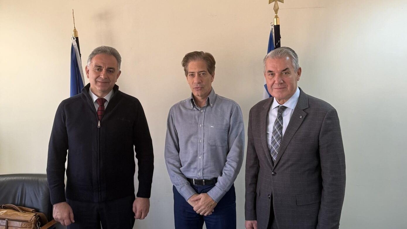 Συνάντηση δημάρχου Νευροκοπίου με τον Γενικό Γραμματέα του Υπουργείου Περιβάλλοντος