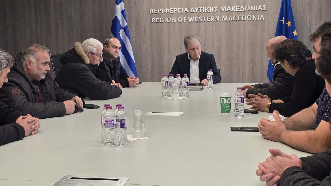 Συνάντηση Περιφερειάρχη με εκπροσώπους των Λαϊκών Αγορών Δυτικής Μακεδονίας