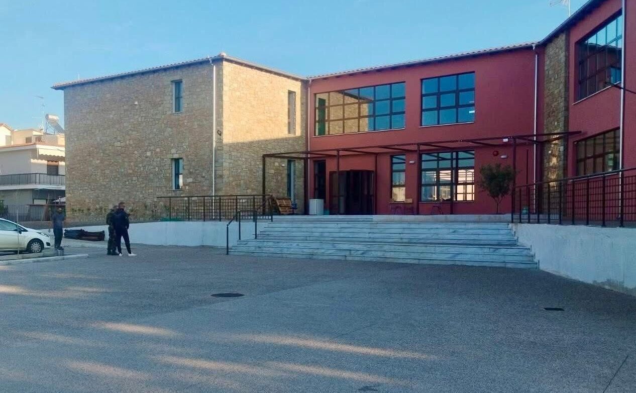 Το νέο κτίριο του Αριστοτέλειου Γενικού Λυκείου Ιερισσού υποδέχεται μαθητές