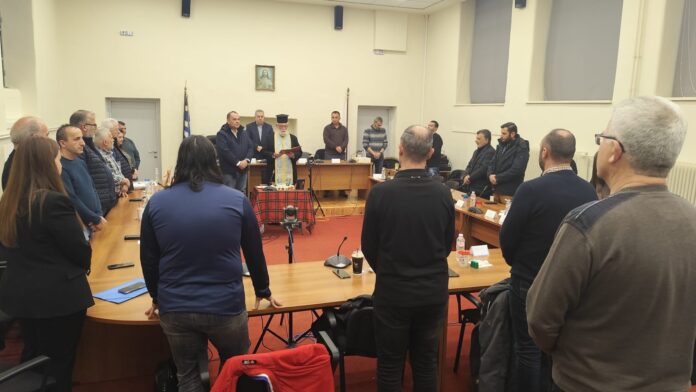 Το Δ.Σ. Γορτυνίας έκοψε την Πρωτοχρονιάτικη βασιλόπιτα του