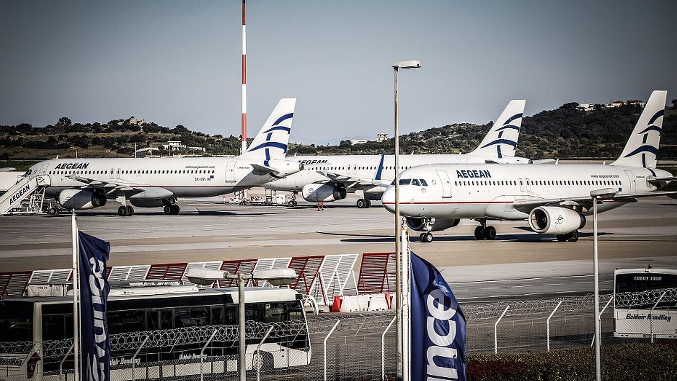 AEGEAN για τις δυσλειτουργίες στις πτήσεις: Κανονικότητα από Δευτέρα, σημειώθηκαν 48 ακυρώσεις πτήσεων