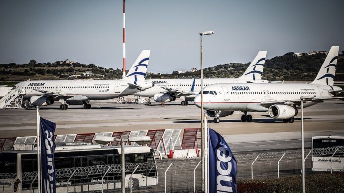 AEGEAN για τις δυσλειτουργίες στις πτήσεις: Κανονικότητα από Δευτέρα, σημειώθηκαν 48 ακυρώσεις πτήσεων
