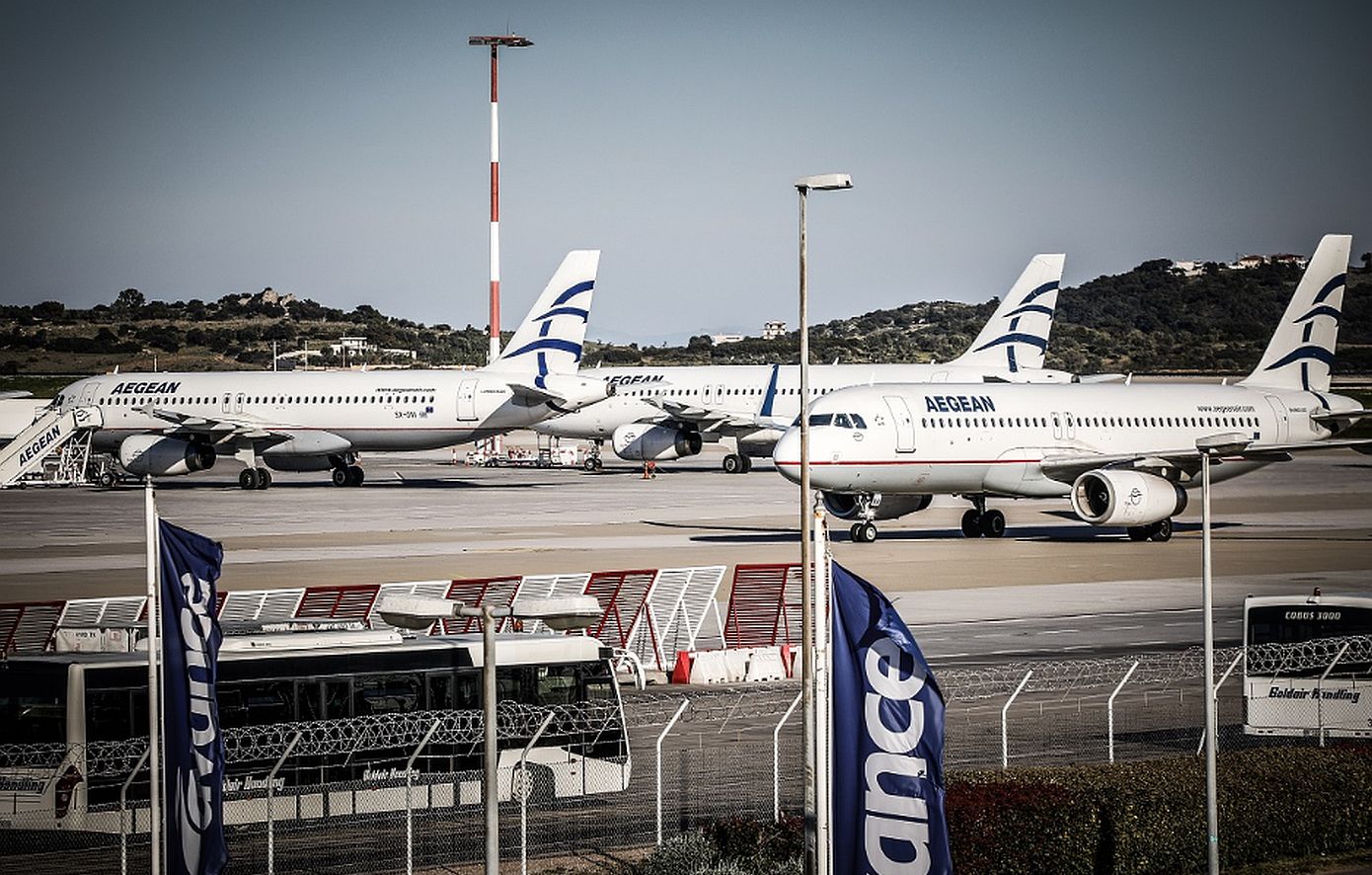 AEGEAN για τις δυσλειτουργίες στις πτήσεις: Κανονικότητα από Δευτέρα, σημειώθηκαν 48 ακυρώσεις πτήσεων