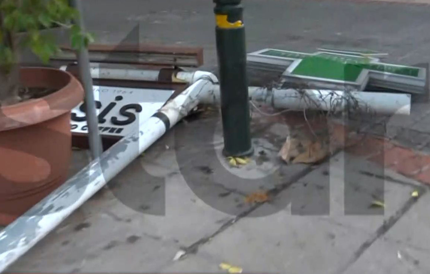 Σταυρός φαρμακείου καταρρέει στο κεφάλι 15χρονης μαθήτριας στην Πατησίων – «Την είδα να σωριάζεται και να αιμορραγεί»