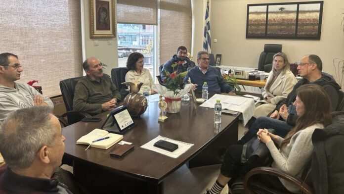 Σύσκεψη Δημάρχου Φαρσάλων με επιστημονική ομάδα για το Φράγμα Σκοπιάς
