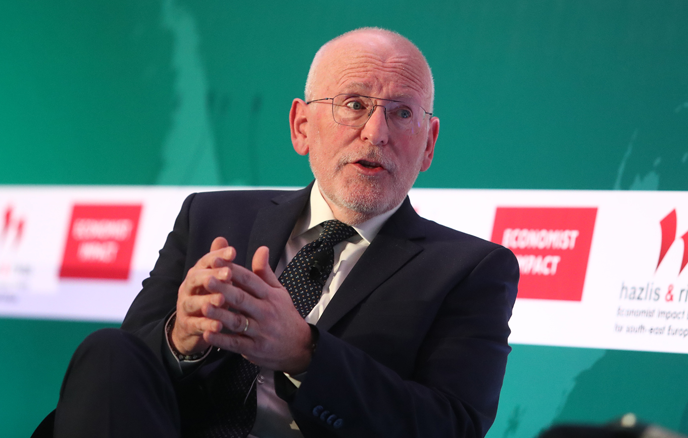 Φρανς Τίμερμανς: Η Ελλάδα διαθέτει απεριόριστο δυναμικό για να εξελιχθεί σε ενεργειακό κέντρο