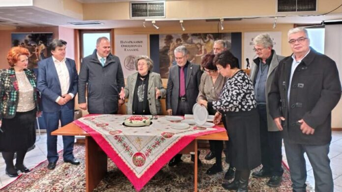Ο Δήμαρχος Στ. Κούλης στην εκδήλωση κοπής βασιλόπιτας των Γορτυνιακών συλλόγων