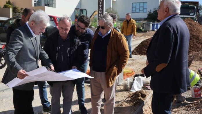 Προχωρούν οι εργασίες για τα καινούργια δίκτυα ύδρευσης του Δήμου Ηρακλείου