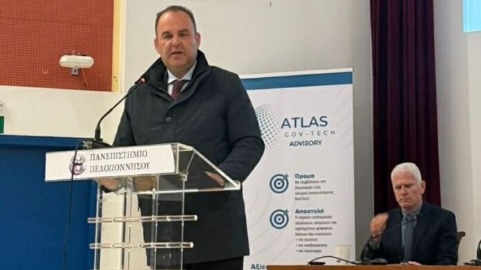 Ο Δήμαρχος Γορτυνίας στην εκδήλωση του «Τεχνοβλαστού ATLAS GovTech Advisory»