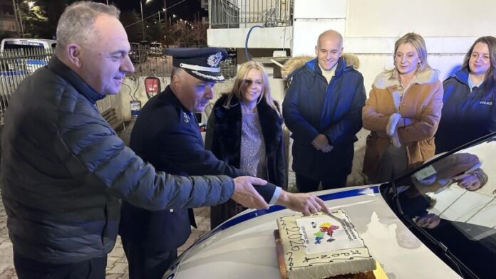 Πρωτοχρονιάτικη περιοδεία του Δημάρχου Λαμιέων στους εργαζόμενους