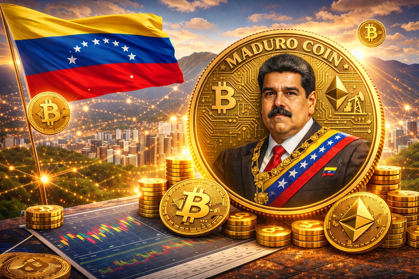 Αίνιγμα με το κρυφό απόθεμα Bitcoin της Βενεζουέλας – Πώς ο Μαδούρο εκμεταλλεύτηκε τα κρυπτονομίσματα για να υπερβεί τις κυρώσεις