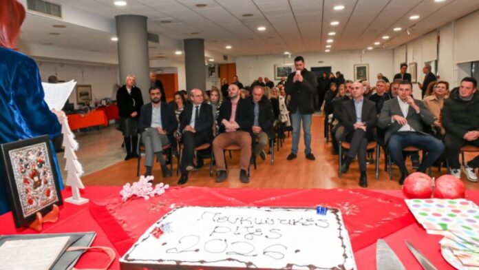 Ο Δήμαρχος Λυκόβρυσης-Πεύκης στην εκδήλωση κοπής βασιλόπιτας του Συλλόγου «Πευκιώτικες Ρίζες»