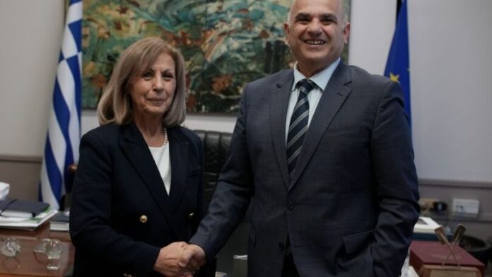 Σύσκεψη της Περιφερειάρχη Κ. Μακεδονίας με τον καινούργιο Πρόεδρο της ΔΕΘ Α.Ε.