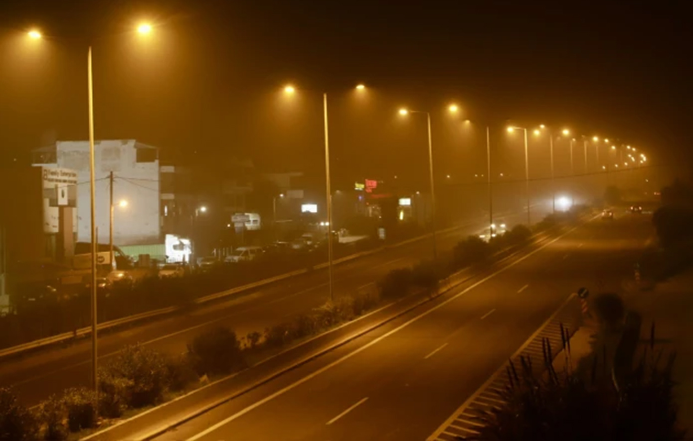 Η Κρήτη «πνιγμένη» στην αφρικανική σκόνη μετά την κακοκαιρία – Σκηνές από ταινία τρόμου