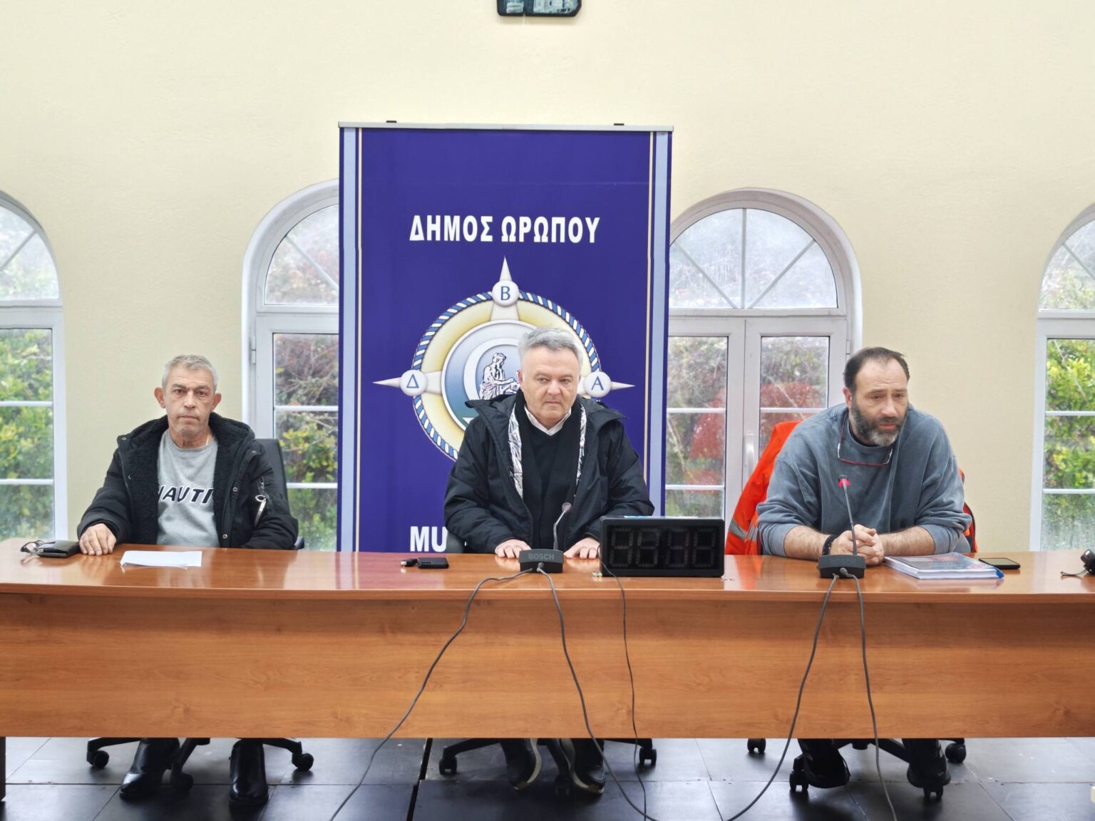 Βράβευση εθελοντών από τον Δήμο Ωρωπού στις 2/3