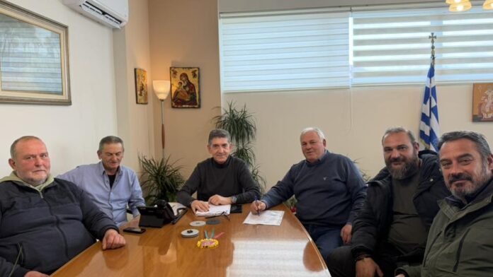 Επαφή του δημάρχου Δυτικής Αχαΐας με τον Πολιτιστικό Σύλλογο Σαγαιΐκων