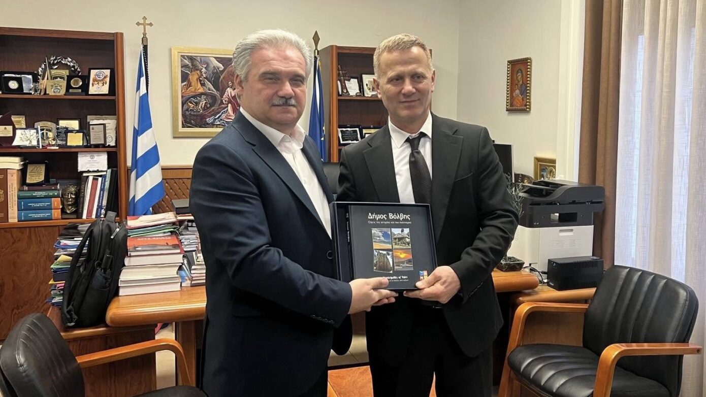 Αποστολή αυτοδιοίκησης από τη Μολδαβία στον Δήμο Βόλβης