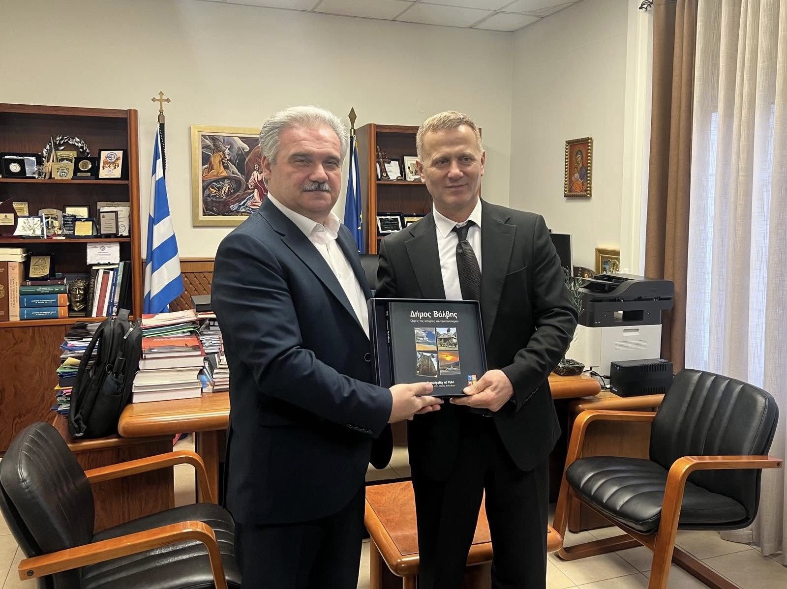 Αποστολή αυτοδιοίκησης από τη Μολδαβία στον Δήμο Βόλβης