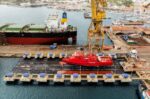 ΟΝΕΧ Ναυπηγεία Σύρου: Το σύστημα ανέλκυσης πλοίων Syncrolift επαναλειτουργεί μετά από 15 χρόνια