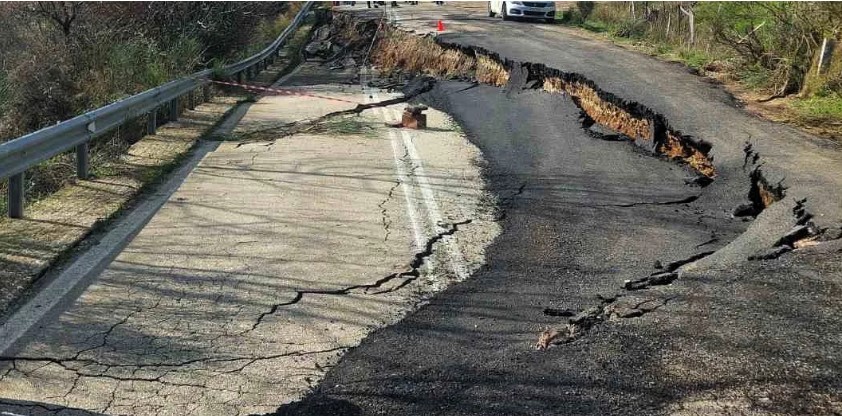 ΕΟ Πατρών – Τριπόλεως (“111”): Κατέρρευσε το τμήμα που είχε υποστεί καθίζηση