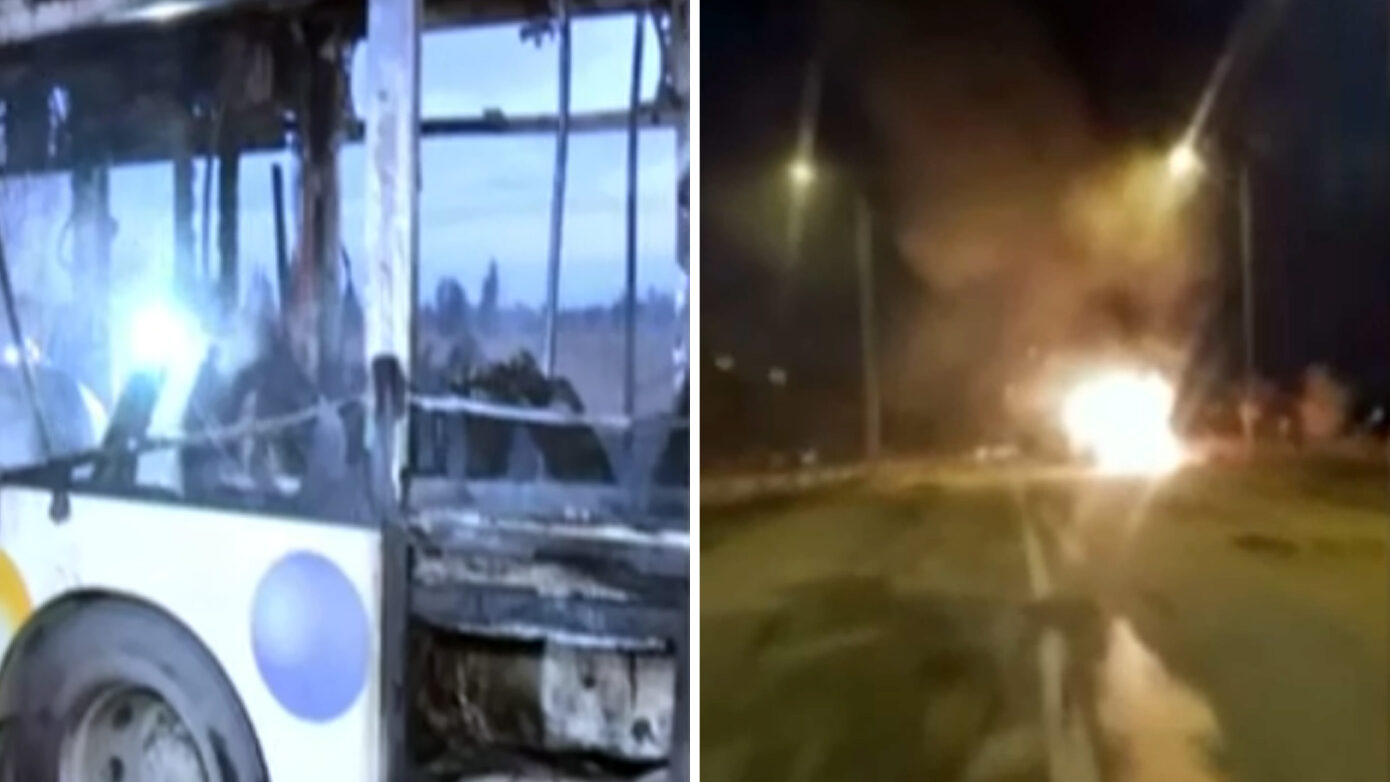 Πυρκαγιά σε λεωφορείο του ΟΑΣΘ στη Σίδνο – Συναγερμός στην Πυροσβεστική Υπηρεσία
