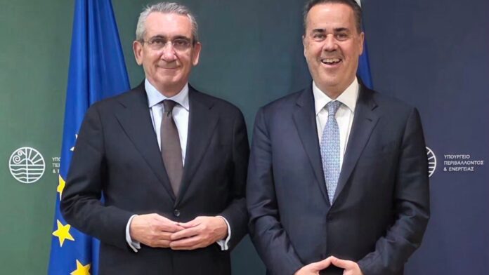 Σύσκεψη Περιφερειάρχη Ν. Αιγαίου με Υπουργό Περιβάλλοντος και Ενέργειας