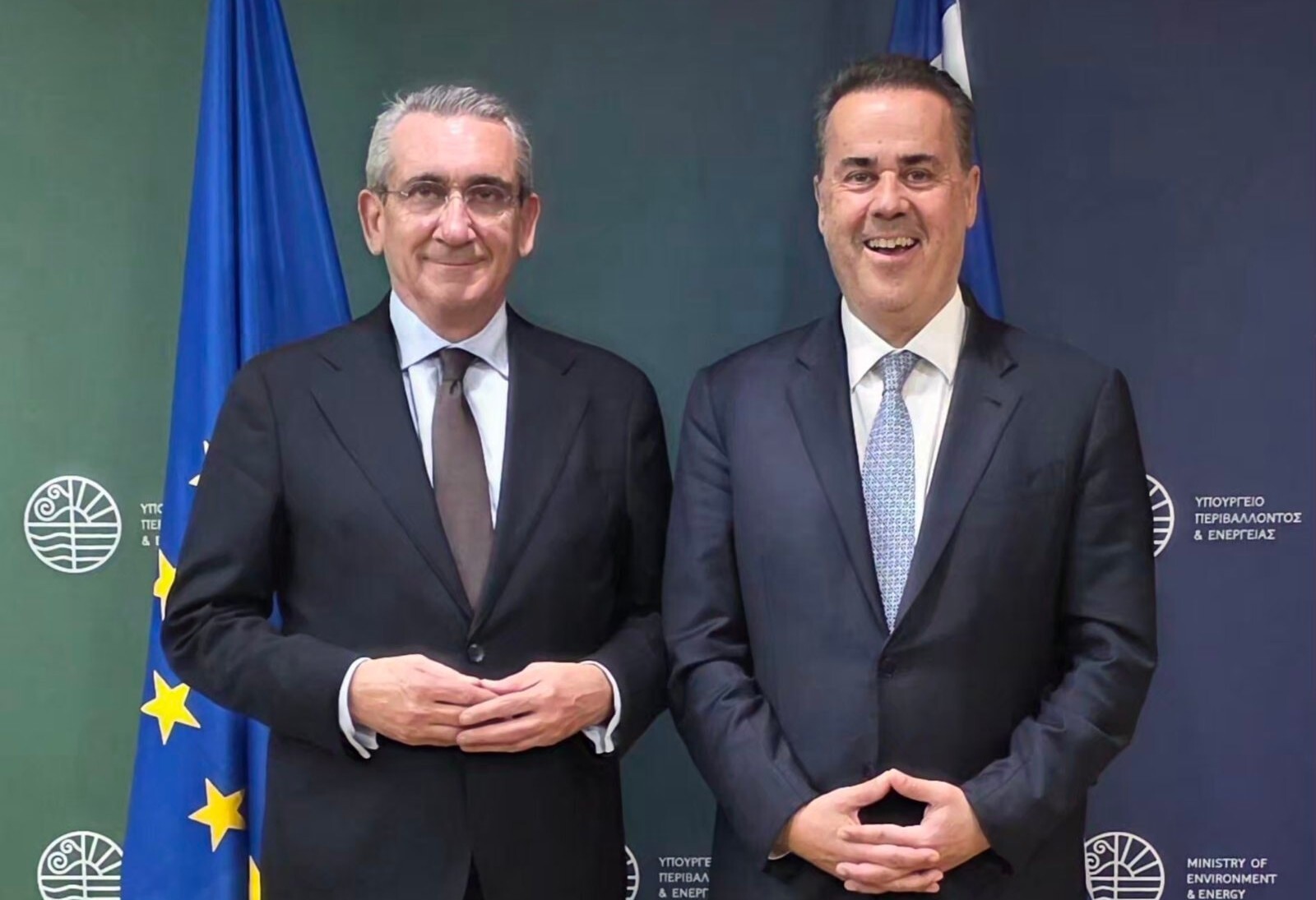 Σύσκεψη Περιφερειάρχη Ν. Αιγαίου με Υπουργό Περιβάλλοντος και Ενέργειας