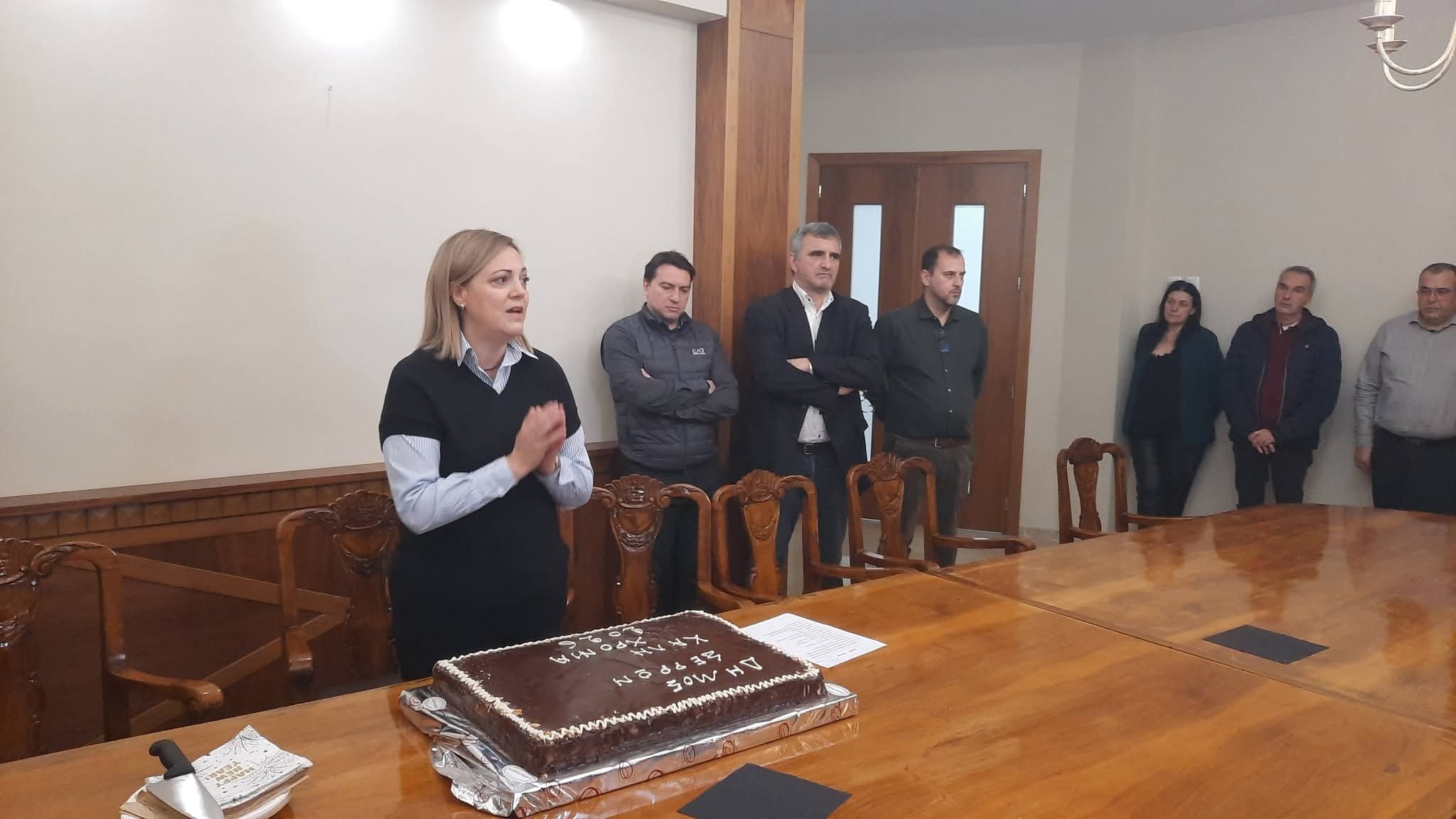 O Δήμος Σερρών έκοψε την βασιλόπιτά του