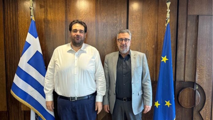 Σύσκεψη δημάρχου Αγ. Δημητρίου με τον Υπουργό Εσωτερικών