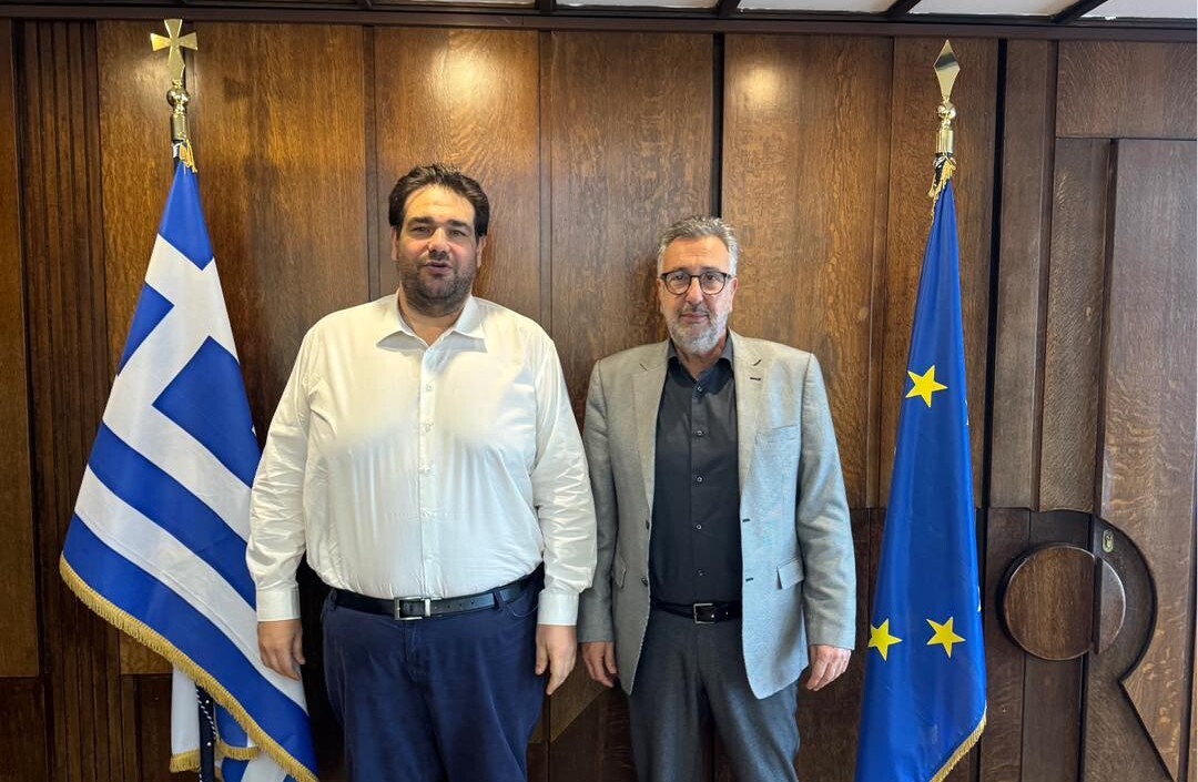 Σύσκεψη δημάρχου Αγ. Δημητρίου με τον Υπουργό Εσωτερικών