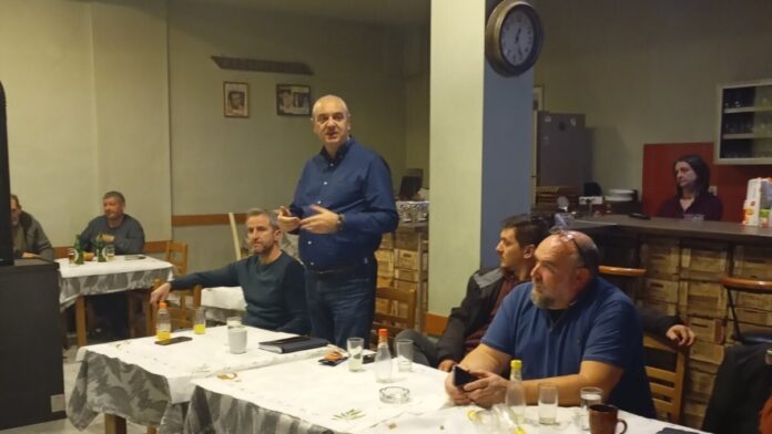 Περιοδεία δημάρχου Ελασσόνας στην Κοινότητα Ευαγγελισμού