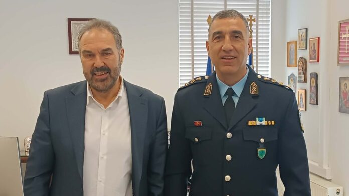 Συνάντηση Δημάρχου με τον νέο Αστυνομικό Διευθυντή Φλώρινας