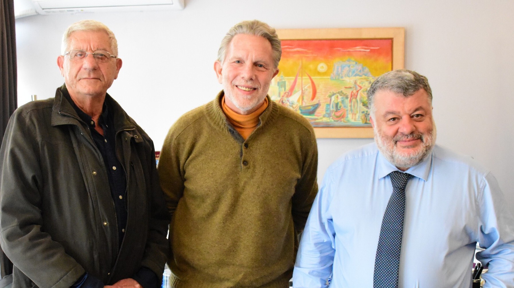 Σύσκεψη Δημάρχου Αργοστολίου με τον Π. Γερουλάνο