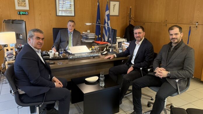 Σύσκεψη δημάρχου Μαλεβιζίου με την κορυφή του Υπουργείου Υποδομών