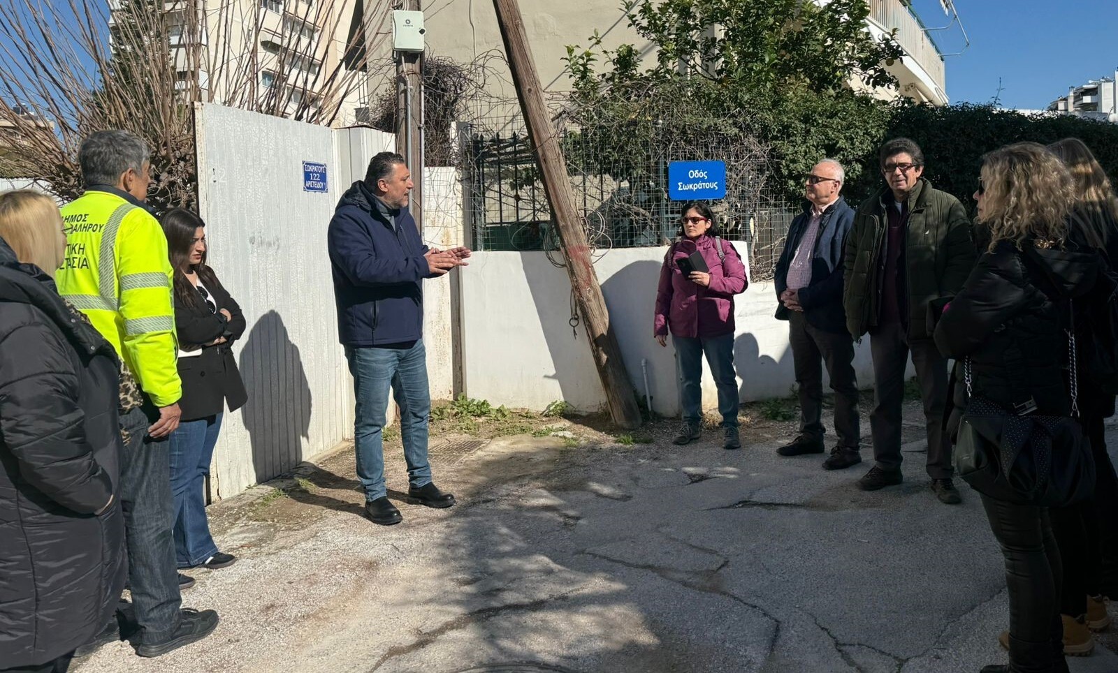 Επιθεώρηση στο Ρέμα της Πικροδάφνης από Δήμο Π.Φαλήρου και Περιφέρεια Αττικής