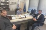 Σύσκεψη δημάρχου Μαλεβιζίου με τον Υφυπουργό Πολιτικής Άμυνας