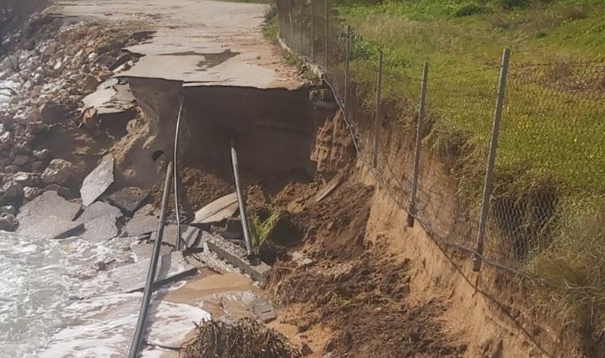 Δ.Αργοστολίου: Προχωρά η αποκατάσταση της ζημιάς στον παραλιακό της Σκάλας