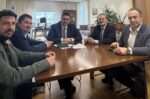 Σύσκεψη δημάρχων Ιστιαίας και Μαντουδίου-Λίμνης-Αγ.Άννας με τον Υφυπουργό του Πρωθυπουργού