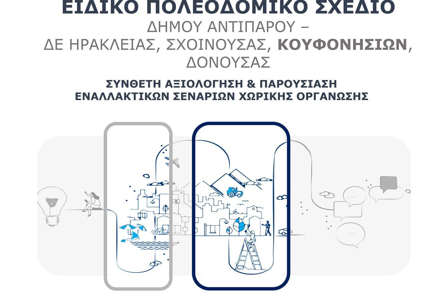 Δ.Νάξου: Παρουσιάστηκε το Νέο Πολεοδομικό Σχέδιο Δ.Κ. Κουφονησίων