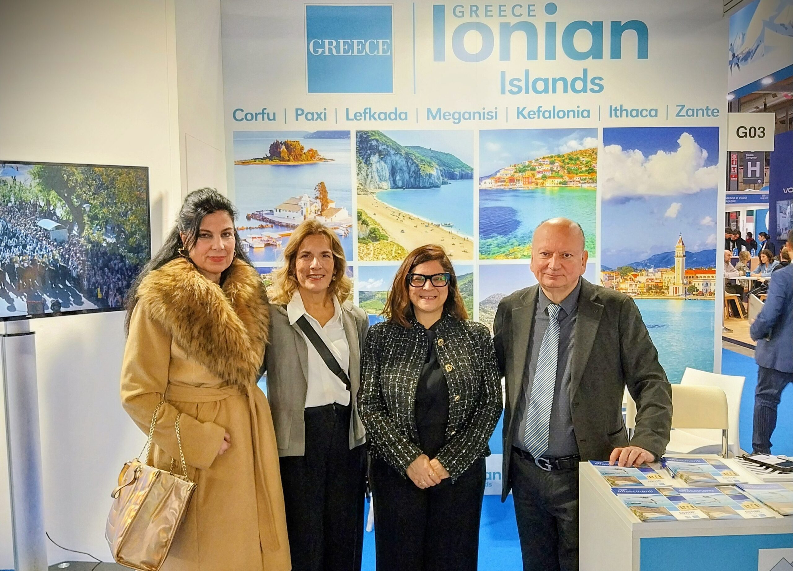 Η Περιφέρεια Ιονίων Νήσων στη Διεθνή Τουριστική Έκθεση BIT στο Μιλάνο
