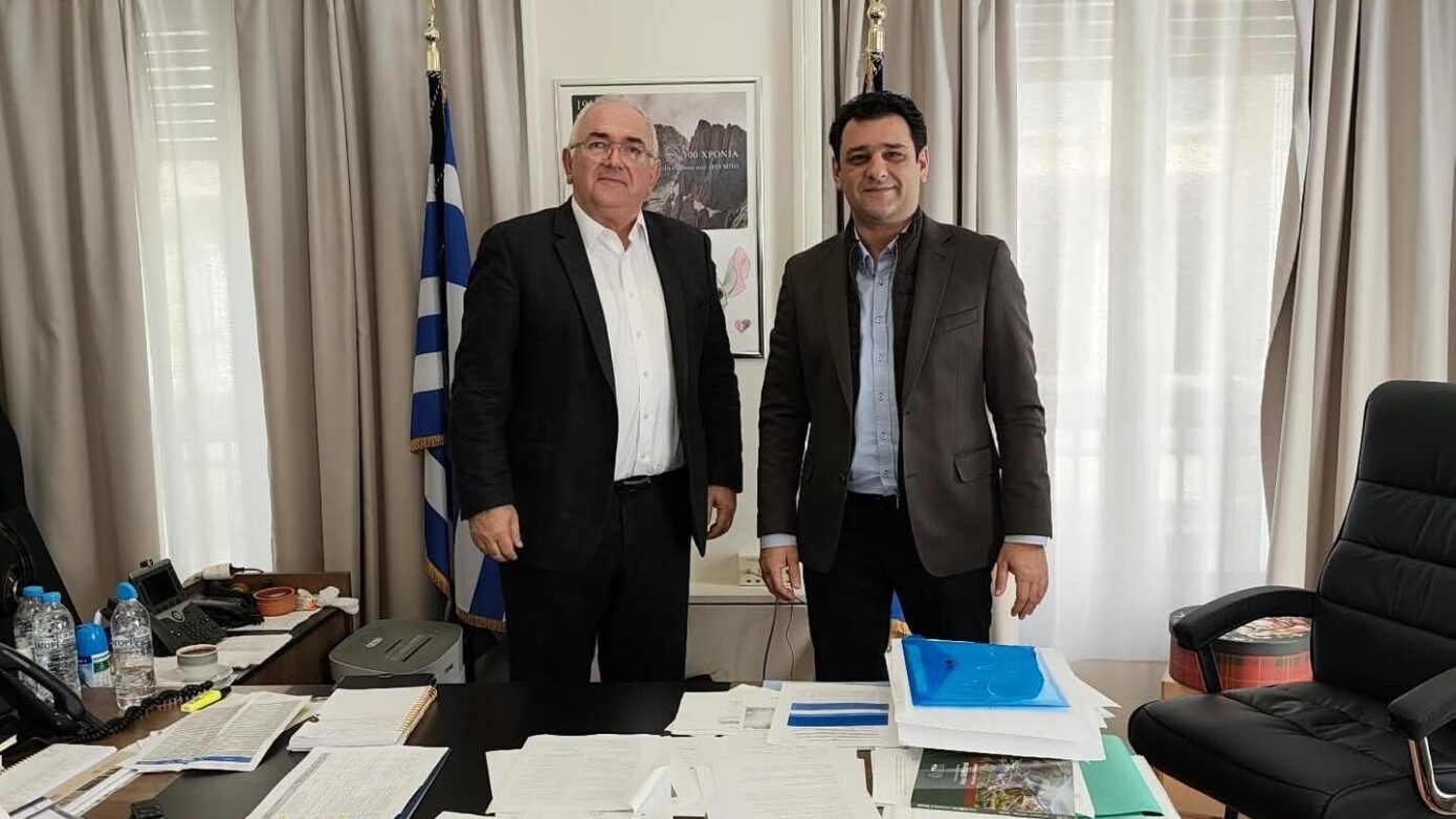 Συναντήσεις Δημάρχου Κύμης-Αλιβερίου με τον Γεν. Γραμματέα Τοπικής Αυτοδιοίκησης