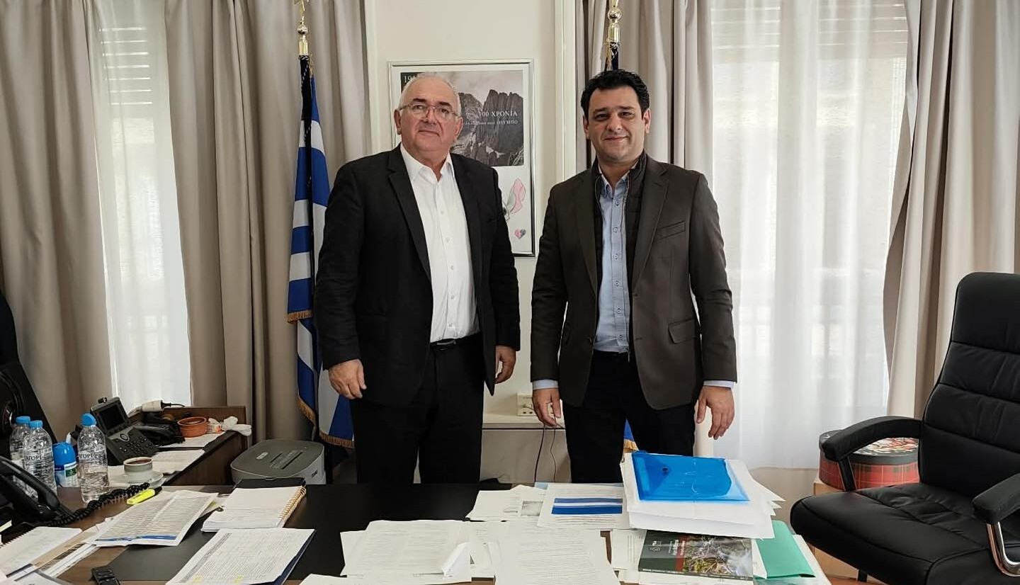 Συναντήσεις Δημάρχου Κύμης-Αλιβερίου με τον Γεν. Γραμματέα Τοπικής Αυτοδιοίκησης